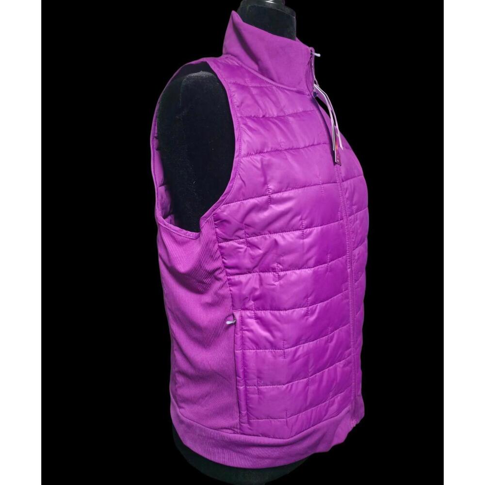 Women's  Deep Purple Nike Running "Therma-FIT" Vest Size XL NWT - Picture 2 of 12